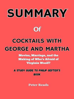 cover image of SUMMARY   of  COCKTAILS WITH GEORGE AND MARTHA